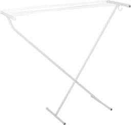 Bo-Camp - Droogrek - Compact - Staal - Schaarmodel - Wit - 5 — thumbnail 1