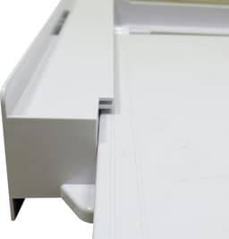 Scanpart kunststof tussenstuk voor wasmachine en droger met werkblad inclusief spanband - Geschikt voor AEG Bosch LG Miele Samsung Siemens Zanussi Whirlpool - Stapelkit - Universeel — thumbnail 2