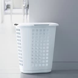 Ezystorage Kunststof wasmand - Wit - 63 liter — thumbnail 4