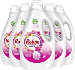Robijn Color Pink Sensation Vloeibaar Wasmiddel - 5 x 36 wasbeurten - Voordeelverpakking — thumbnail 2
