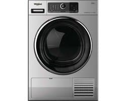 Whirlpool AWZ 8HPS/PRO wasdroger Vrijstaand Voorbelading 8 kg Zilver