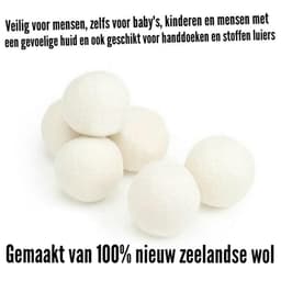 Droger ballen Was ballen Was bol Wol - Droogballen - Drogerballen - 100% New Zealand - — thumbnail 5