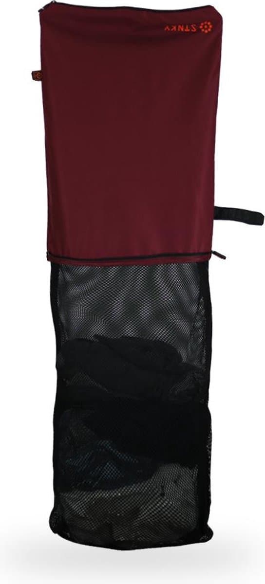 STNKY Pro edition - Wasbare sport, reis- en wastas - Bordeaux - 13 liter - Geurloos — afbeelding 1