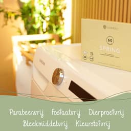 Cosmeau G5 Wasstrips 120 Wasbeurten - Lavendel - 5-Enzymen - Wasmiddel - Wasvellen - Wasdoekjes - Wasmiddeldoekjes - Detergent Sheets - Bamboozy - Laundry Strips — thumbnail 4
