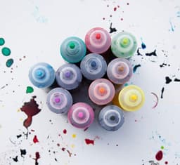 Nince Tie-Dye kit van hoge kwaliteit Kit 3 - Complete kit van 5 kleuren textiel - Tie Dye set - Tie Dye verf premium kwaliteit 3 varianten — thumbnail 3