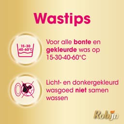 Robijn -Vloeibaar Wasmiddel - Klein & Krachtig - Tropical - 6 flessen - 114 wasbeurten — thumbnail 5