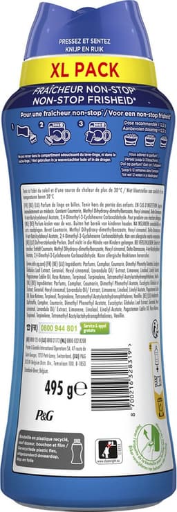 Lenor Geurbooster Zeebries - Wasparfum - 6 x 495g — thumbnail 5