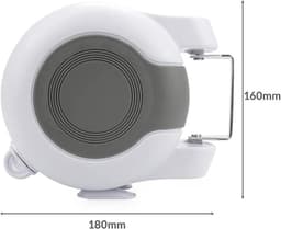 Goodivery ® Folding Uittrekbare Waslijn voor Binnen en Buiten met 30 Meter Droogcapaciteit — thumbnail 5
