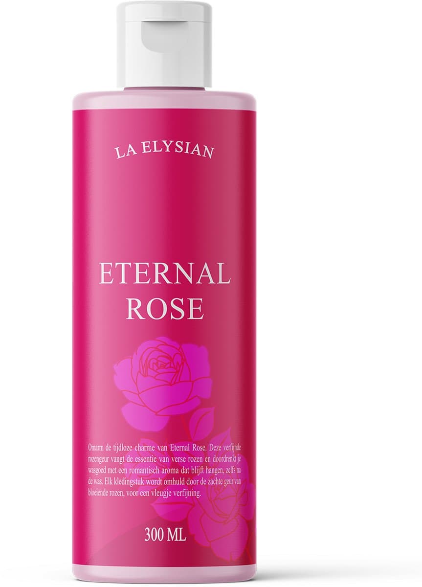 La Elysian Eternal Rose Wasparfum – 300ml - 60 Wasbeurten - Inclusief Maatbeker — afbeelding 1