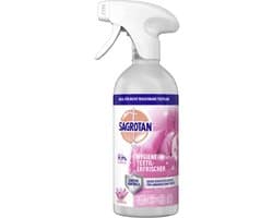 Sagrotan Hygiënische Textielverfrisser - Waterlelie 500 ml | Textielverfrisser met Bloemige Geur