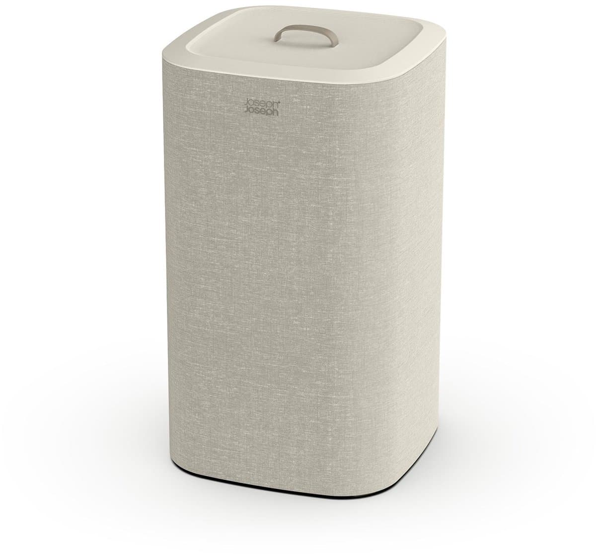 Joseph Joseph Tota Wasmand - 2 Compartimenten – Was Sorteren – 60 Liter - Ecru — afbeelding 1