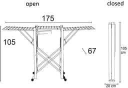 Arredamenti Italia 999 AIRONE CILIEGIO - Droogrek In Beukenhout - 20m Drooglengte - Kleur: hout - ARIT - Il cuore del legno — thumbnail 2