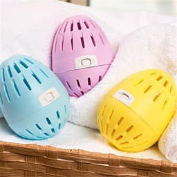 EcoEgg Was ei – Verse Linnen - Wasparels – Navulbaar – Geschikt voor de gevoelige huid – Dermatologisch getest - 70 wasbeurten - Blauw — thumbnail 2