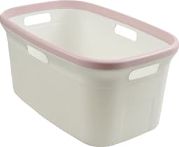 Motek® - Deluxe Wasmand - 45 l - Heupwasmand - Roze - Poeder — thumbnail 1