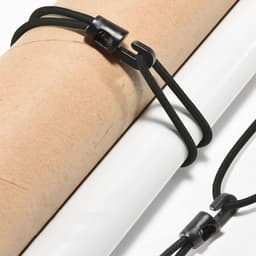 28 Stuks Multifunctionele Expanders met Haken - Herbruikbare Elastische Touwen voor Dekzeilen en Camping - 25 cm - Zwart — thumbnail 5