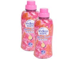 Wasparfum - Endless Scent Blossom Senses - 2x 400 ml - MULTIPACK | Liquid Geurbooster voor in de was - Wasparfum voor Wasmachine