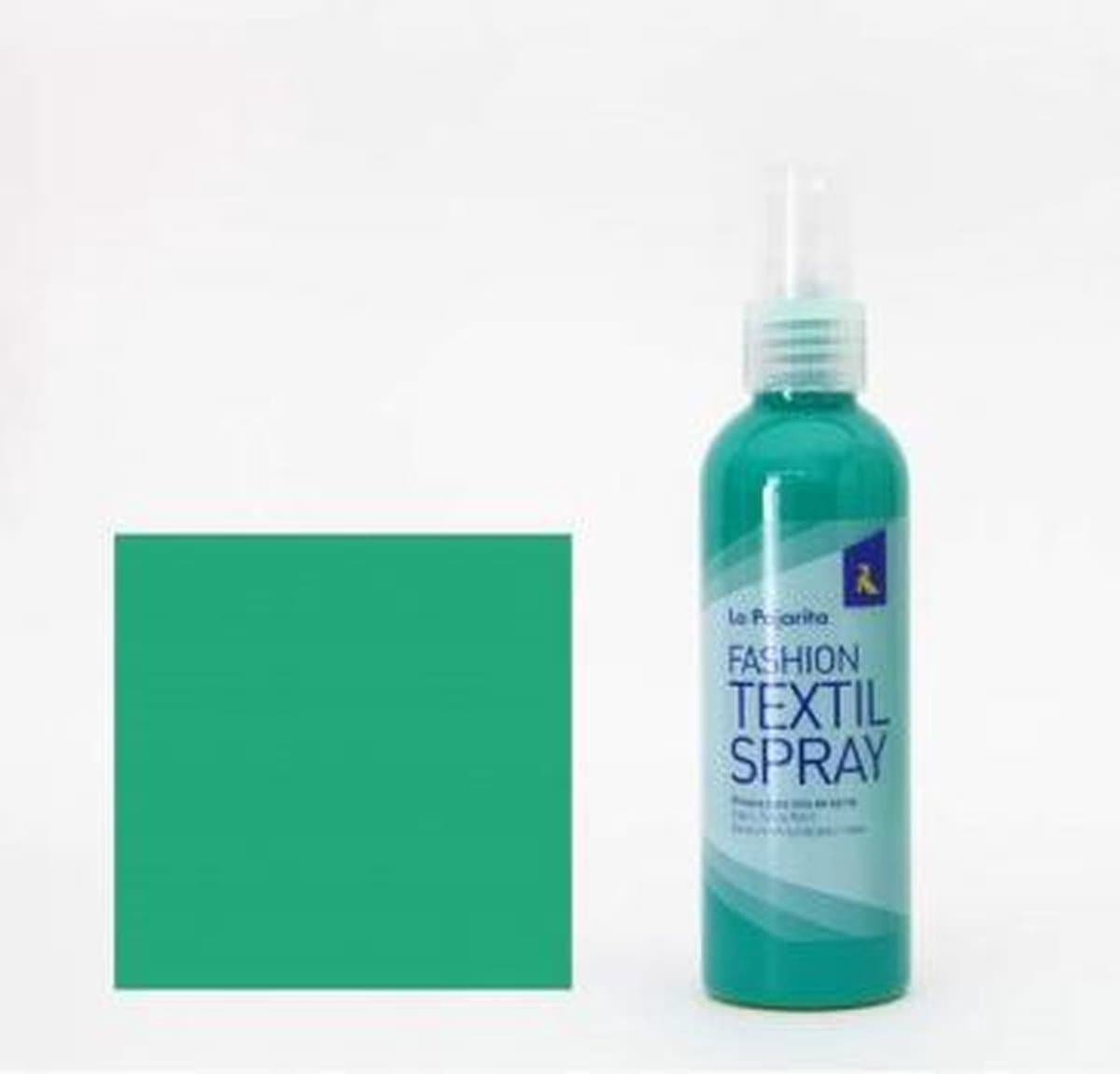 La Pajarita Textielverf Spray 100ml - Mojito groen voor knutselen — afbeelding 1