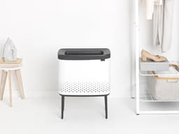 Brabantia Bo Wasmand - met Deksel - 60 l - White — thumbnail 5