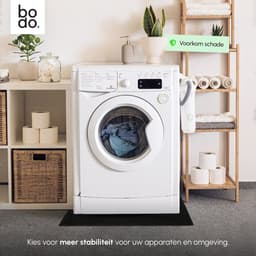 Bodo® Anti Trillingsmat Wasmachine en droger - 60x60x1cm — thumbnail 4
