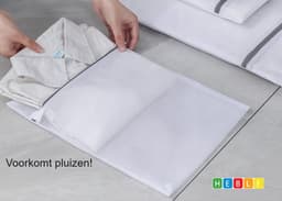 *** 2 Grote Waszakken - 50 x 40 cm - Met Rits - Ideaal voor Lingerie en Delicate Kledingstukken - van Heble® *** — thumbnail 2