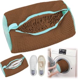 Waszak - Wasnet Voor Schoenen - Waszak Voor Schoenen - Schoenen Waszak - 39 x 19 Cm - Netje Anti-Vervorming - Delicaat Wasgoed - Schoen Wassen - Schoenenwaszak - Wasgoed - Wasmachine - Schoenen / Sneakers - Met Rits En Hangende Ring - Herbruikbaar — thumbnail 1