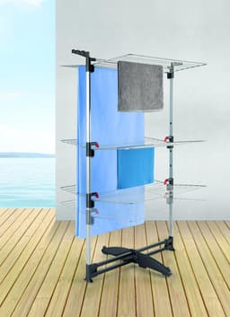 Goodivery ® Multifunctionele Droogrek met Verstelbare Hoogte en 40 Meter Drooglengte — thumbnail 2
