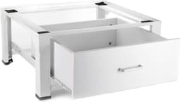 Stevige wasmachine verhoger Bas, gelast en verstelbaar model met houte — thumbnail 5