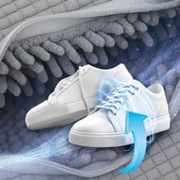 CLEANmaxx Schoenenwaszak, gevoerd wasnet voor schoenen, waszak, wasmachine, fijnmazig met ritssluiting, herbruikbaar, ideaal voor sneakers, sportschoenen, kinderschoenen en nog veel meer — thumbnail 3