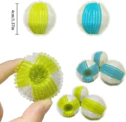 24 stuks Huisdierhaarverwijderende Wasballen - Herbruikbare Pluisballen - Wasballen - Pluisvrije Wasballen voor het Verwijderen van Huisdierhaar - Pluis-A — thumbnail 5
