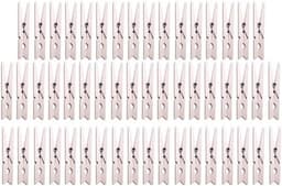 Wasknijpers Houten - Kledingklemmen Hanger - Wasgoed Drogen - Sterke Veer - 52 Stuks - Niet gespecificeerd — thumbnail 1
