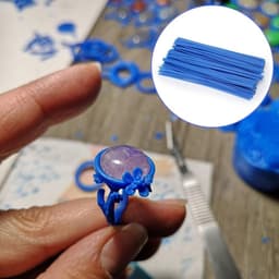 Dailygoods- Waslijn Gieten - Waslijn 3mm - Wasdraad - Gereedschap voor Sieraden - Functioneel Gereedschap - 100% Gloednieuw - Wasmateriaal — thumbnail 4