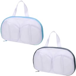 Dailygoods- Wasnet - 2 Stuks - Wasnet voor Ondergoed - Wasnet voor Beha's - Herbruikbaar - Polyester - 29,5 cm x 18 cm - Waszak — thumbnail 1