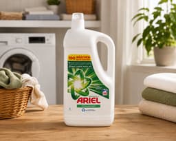 Ariel Universeel+ vloeibaar wasmiddel 5 liter 100 wasbeurten wasmiddel voor witte en bonte was krachtige reiniging frisse geur — thumbnail 1