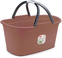 Heupwasmand met handgrepen 'Domus' - 35 liter - Mocha Mousse — thumbnail 1
