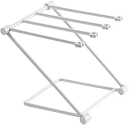 Vouwbaar Droogrek voor Keukenhanddoeken en Afwasdoeken - Minimalistische Organizer voor Handdoek en Keukenrag — thumbnail 2