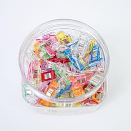 Naaiclips Set - Textiel Clips - Projecten Organiseren - Stofvriendelijke Grip - 76 Delig - Multicolor — thumbnail 3