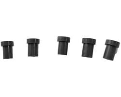 Antislip Voetjes - Trillingsdempers Rubber - Keukenmachine Stabiliseren - Origineel Reserveonderdeel - 3 x 1 x 3 cm - Zwart