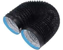 Dailygoods- Ventilatieslang 2m - Flexibel/Geïsoleerd - Luchtafvoerslang - Afzuigslang - Geluidsreductie - Duurzaam ontwerp - Luchtkanaal