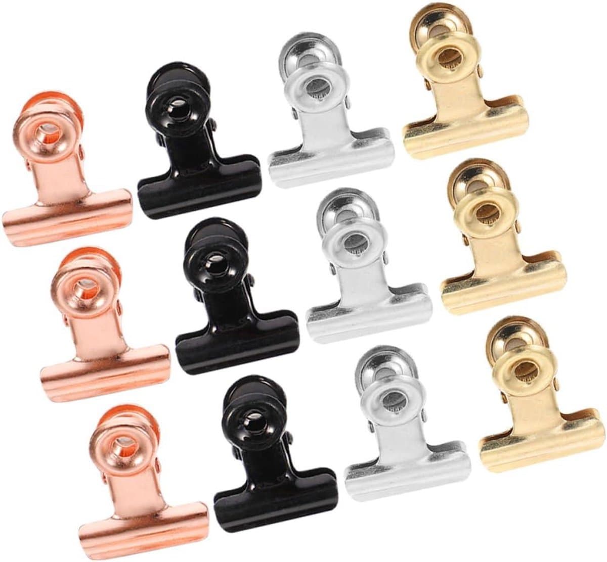 Magnetische Mini Knijpers - Herbruikbare Clips - Foto's Ophangen - Roestvrij Staal - 20 Stuks - Diverse Kleuren — afbeelding 1