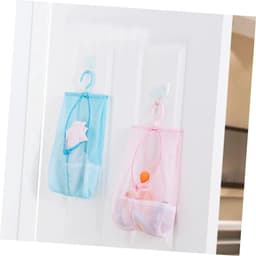 Opbergtas Wasknijpers - Netzak Hanger - Kleine Spullen Opbergen - Met Draaibare Hanger - 37x27cm - Diverse kleuren — thumbnail 2