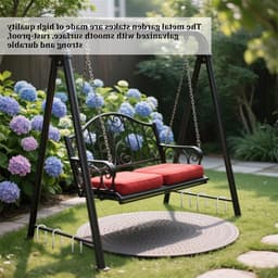 Versterk jouw buitenactiviteiten met 30 cm gegalvaniseerde grondankers, geschikt voor trampolines, tenten en gazebos - set van 6 stuks — thumbnail 2