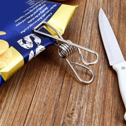 200 RVS Wasknijpers 5.8 x 1.2 cm - Duurzame, Roestvrije Klemmen voor Buitenshuis en Binnengebruik — thumbnail 3