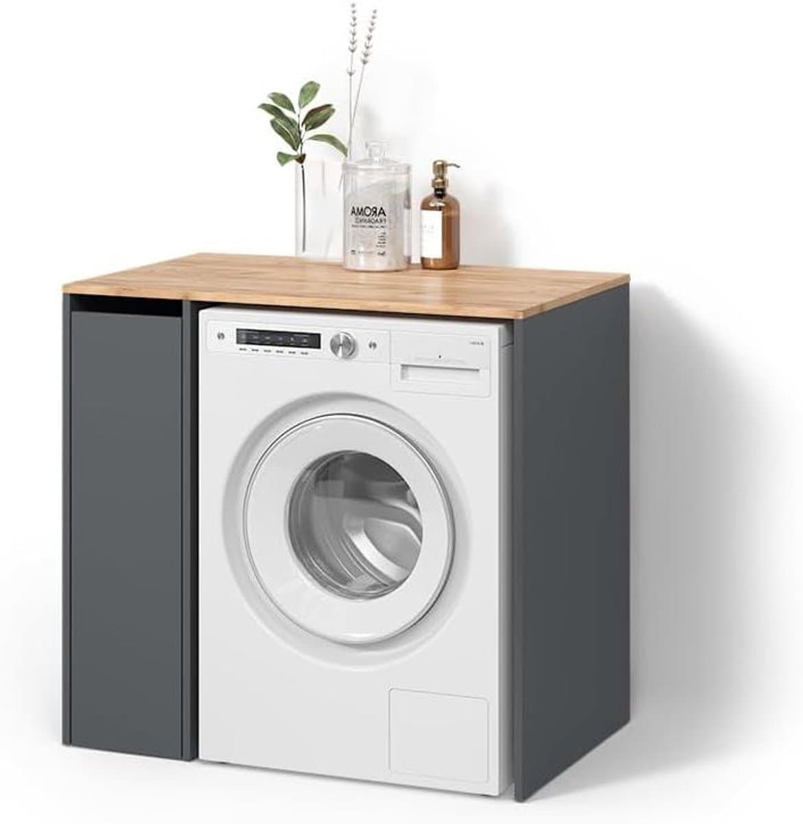 Wasmachine Ombouw - Opbouwmeubel - Kast Wasdroger - Meubel - kwaliteit — afbeelding 1