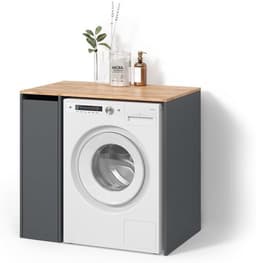 Wasmachine Ombouw - Opbouwmeubel - Kast Wasdroger - Meubel - kwaliteit — thumbnail 1
