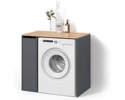 Wasmachine Ombouw - Opbouwmeubel - Kast Wasdroger - Meubel - kwaliteit