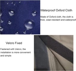 Vervangende Waszak - Lining Tas - Wassen Organiseren - Machinewasbaar - 77 x 44 x 60 cm - Blauw — thumbnail 2