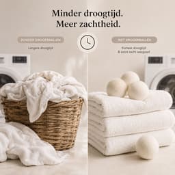 Labryce - Drogerballen – 6 Stuks – Wollen Drogerballen 7 cm — thumbnail 5