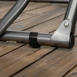 Opvouwbare 2-in-1 standaard voor hangmat en kledingrek, draagvermogen tot 120 kg (290 x 92 x 88 cm), voor tuin en terras — thumbnail 2