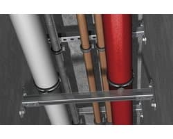 Ankerhuls - Bevestigingshuls - Stevig Bevestigen - Vermindert Mortelverbruik - 16x130 mm - Grijs