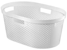 Curver Infinity Dots Wasmand - 39 l - Wit — thumbnail 1